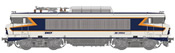 French Electric locomotive series BB 10004 of the SNCF (Sound)